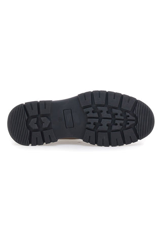 Stivaletti Beatles marroni con inserti elastici Canguro CA877