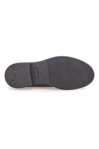Chelsea boots marroni con inserti elastici Andrea Bruni OM08