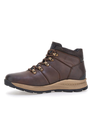 Scarponcini marroni trekking con suola bicolore Andrea Bruni H505HECTOR