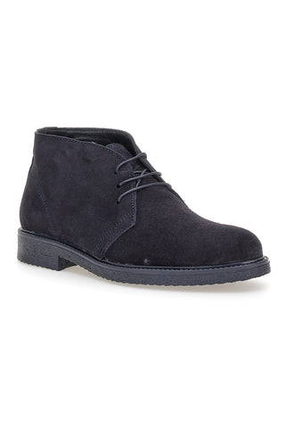 Pittarello Focus 550 blaue Wildleder-Ankle-Boots mit Gummisohle