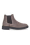 Taubengraue Stiefeletten aus echtem Leder mit elastischen Einsätzen von Pittarello Focus 1980