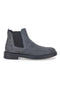 Pittarello Focus 1980 graue Stiefeletten aus echtem Leder mit elastischen Einsätzen