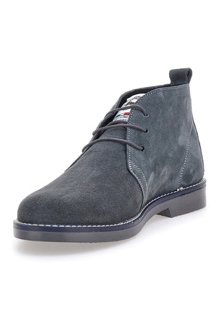 Polacchini grigi in vera pelle stile casual Pittarello 2812
