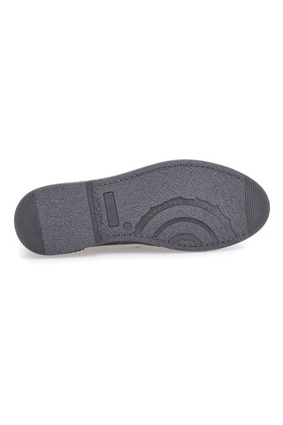 Polacchini grigi in vera pelle stile casual Pittarello 2812