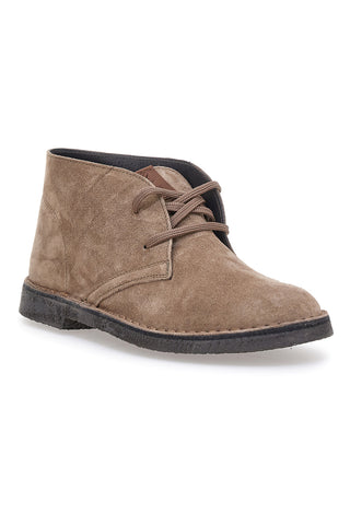 PTR 2902 Stiefeletten aus braunem Wildleder