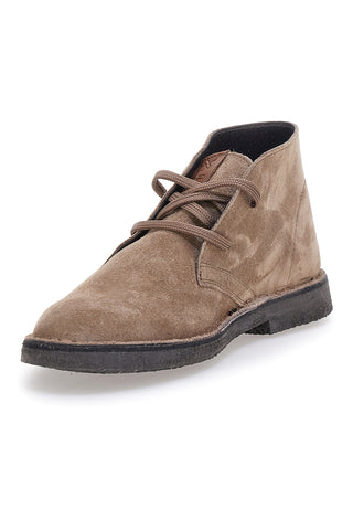 PTR 2902 Stiefeletten aus braunem Wildleder