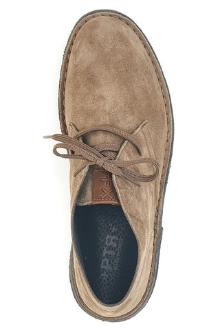 Polacchini marroni in pelle scamosciata PTR 2902