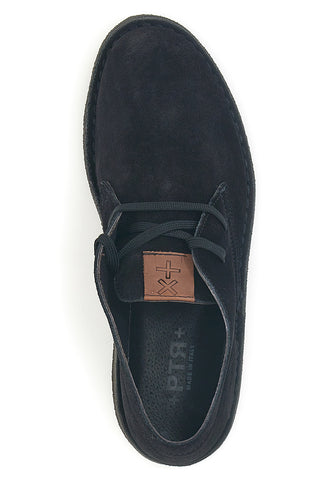 Polacchini neri in pelle scamosciata PTR 2902