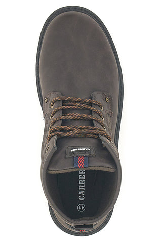 Anfibi marroni con suola carrarmato Carrera 75904