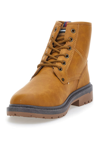 Anfibi tan con suola carrarmato Carrera 75904