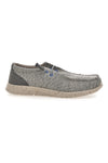 Herren Freizeitschuhe aus grauem Stoff Sevenoaks PK1118G