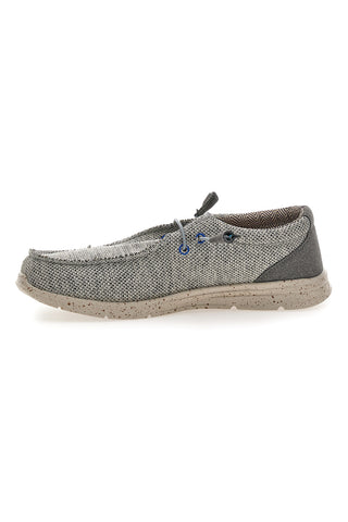 Herren Freizeitschuhe aus grauem Stoff Sevenoaks PK1118G