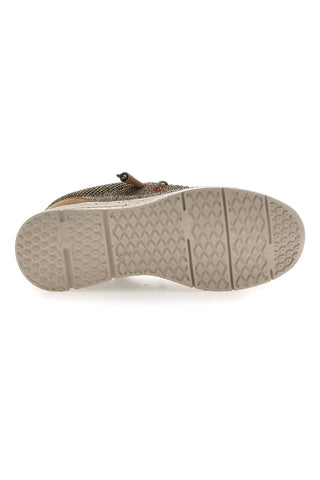 Herren Freizeitschuhe dunkelbeige Stoff Sevenoaks PK1118H