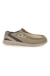 Herren Casual Beige Stoff Schuhe Sevenoaks PK6318A