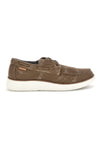 Braune Loafer mit Schnürsenkeln und kontrastierender Sohle Max Dillan 3BF136524
