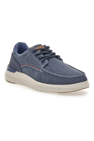 Sneakers da uomo blu in tessuto Sevenoaks YH25096