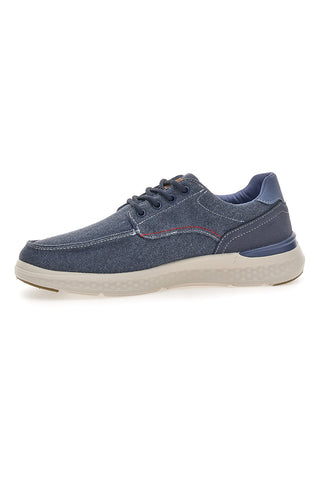 Sneakers da uomo blu in tessuto Sevenoaks YH25096
