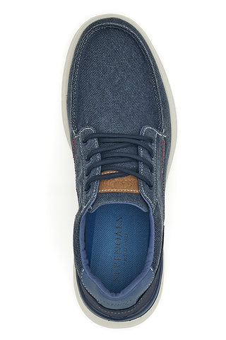 Sneakers da uomo blu in tessuto Sevenoaks YH25096