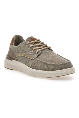 Sneakers da uomo beige in tessuto Sevenoaks YH25096
