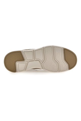 Sneakers da uomo beige in tessuto Sevenoaks YH25096