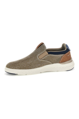 Sevenoaks Beige Stoff Slipper YH25129
