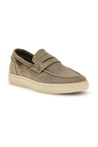 Mocassini beige in tessuto Wrangler 2026103538F