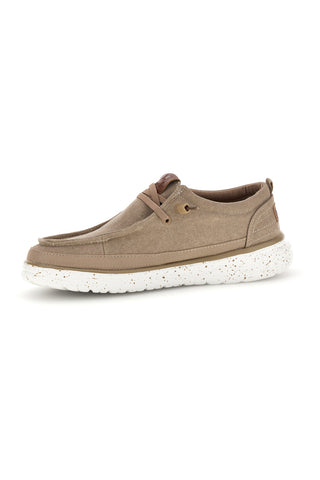 Mocassini beige in tessuto Wrangler 2026103638F