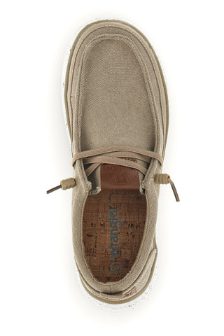Wrangler Beige Stoff Mokassins 2026103638F