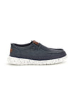 Blaue Mokassins aus Wrangler-Stoff 2026103629Y