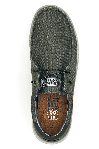 Grüne Schnürschuhe Route 66 RO41815