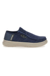 Scarpe slip on blu in tessuto Route 66 RO51803