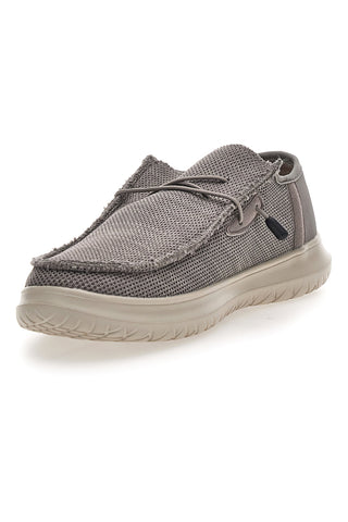 Scarpe slip on grigio in tessuto Route 66 RO51803