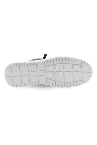 Blaue Stoff Slipper mit Schnürsenkeln Max dillan MELIS CVS