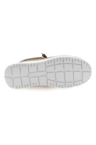 Max dillan WALLY BIG CVS taupe loafers mit Schnürsenkeln