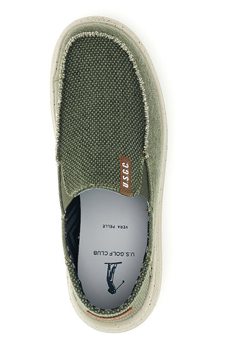 Mocassini verdi slip on U.s. golf club S2694US4634