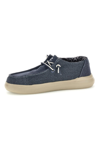 Mocassini blu con lacci U.s. golf club S2694US4636
