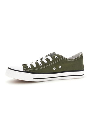 Grüne Turnschuhe mit Schnürsenkeln 2t2l 8011
