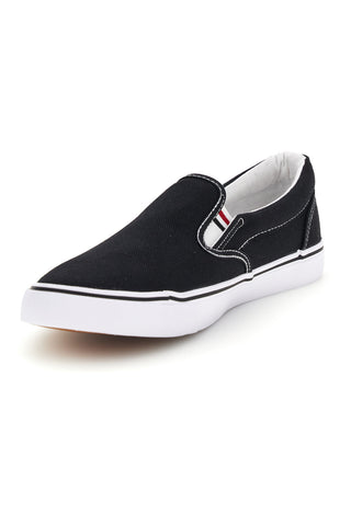 Sneakers Slip-On Nere in Tessuto 2t2l 24X030