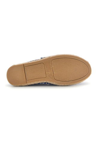 Espadrillas blu in tessuto Pittarello sun SGMS2510