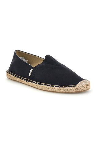 Espadrillas nere in tessuto Pittarello sun SGMS2510