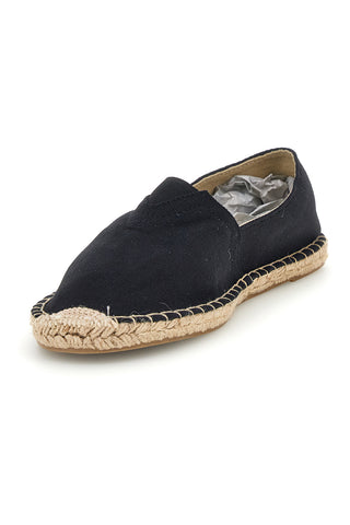 Espadrillas nere in tessuto Pittarello sun SGMS2510