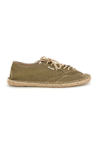 Espadrillas verdi con lacci in tessuto Pittarello sun SGMS2508