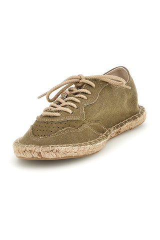 Espadrillas verdi con lacci in tessuto Pittarello sun SGMS2508