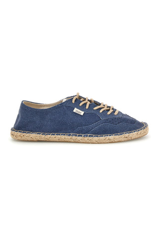 Espadrillas blu con lacci in tessuto Pittarello sun SGMS2508