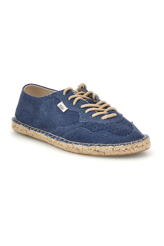 Espadrillas blu con lacci in tessuto Pittarello sun SGMS2508