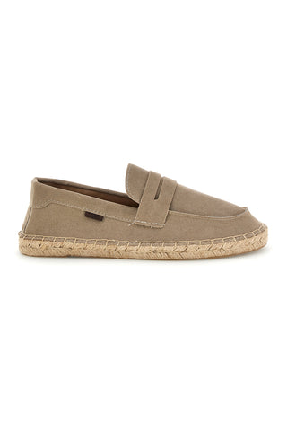 Beige Espadrilles aus Textil Pittarello Sonne SG24L313