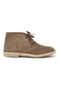 Taubenfarbene Schnürstiefeletten aus Leder Ptr 2902
