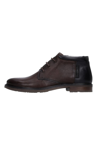 Braune Lederstiefeletten von Bugatti