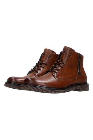 Stivaletti Marroni con zip laterale Bugatti 325ATE3450006300