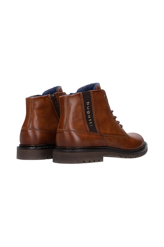 Stivaletti Marroni con zip laterale Bugatti 325ATE3450006300
